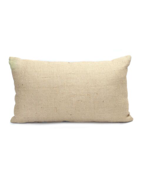 Housse de coussin en jute naturel - 30x60 cm