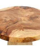Table d'appoint Timber naturel - 50x50x57 cm