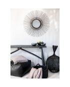 Miroir Tropical noir - D.90 cm