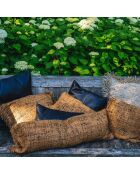 Housse de coussin Oh My Gee orange/noir - 35x100 cm