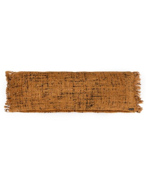 Housse de coussin Oh My Gee orange/noir - 35x100 cm