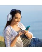 Casque Sans Fil Bluetooth bleu glacial