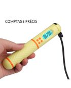 Corde à sauter Sans Fil Digital jaune