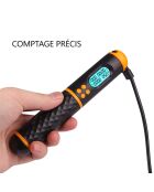 Corde à sauter Sans Fil Digital noir/orange