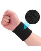 Bandeau de poignet Sport noir
