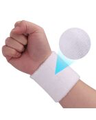 Bandeau de poignet Sport blanc