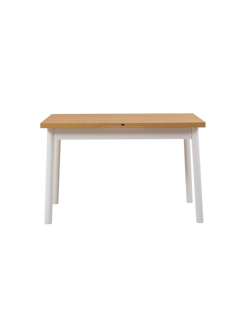 Table + 2 Chaises + Banc Olv blanc