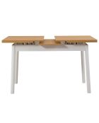 Table + 2 Chaises + Banc Olv blanc