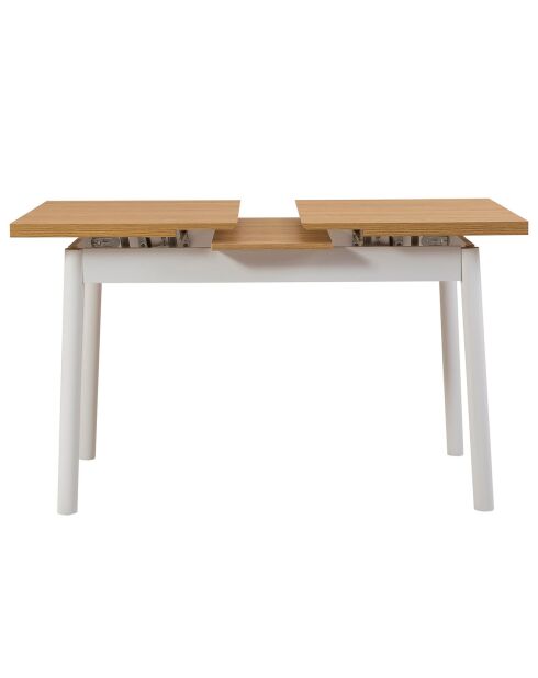 Table + 2 Chaises + Banc Olv blanc