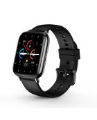 Zwarte multifunctionele smartwatch
