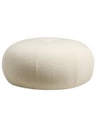 Pouf Tina blanc - D.55x35 cm