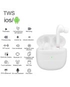 Écouteurs Tactiles Bluetooth V5.0+Er Et Micro Integré blancs