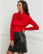Pull Ava rouge