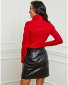 Pull Ava rouge