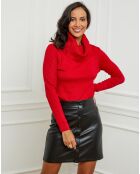 Pull Ava rouge