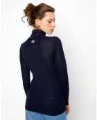 Pull en Laine mélangée Prestige marine