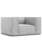 Fauteuil Madame gris - 113x95x68 cm