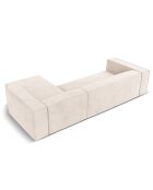 Canapé d'angle Droit Madame 5 Places beige clair - 290x173x68 cm