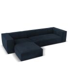 Canapé d'angle Gauche Madame 5 Places bleu foncé - 290x173x68 cm