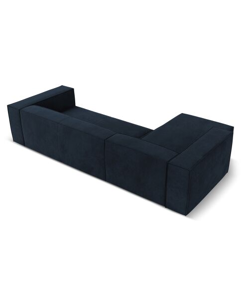 Canapé d'angle Gauche Madame 5 Places bleu foncé - 290x173x68 cm