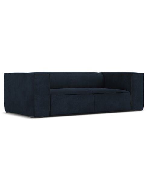 Canapé Madame 2 Places bleu foncé - 212x100x68 cm