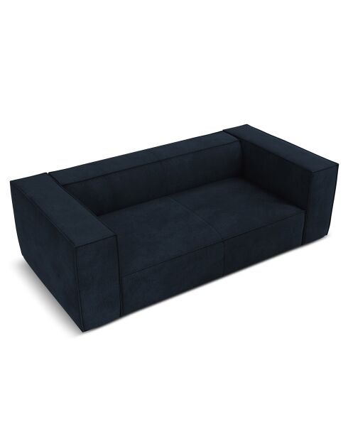 Canapé Madame 2 Places bleu foncé - 212x100x68 cm