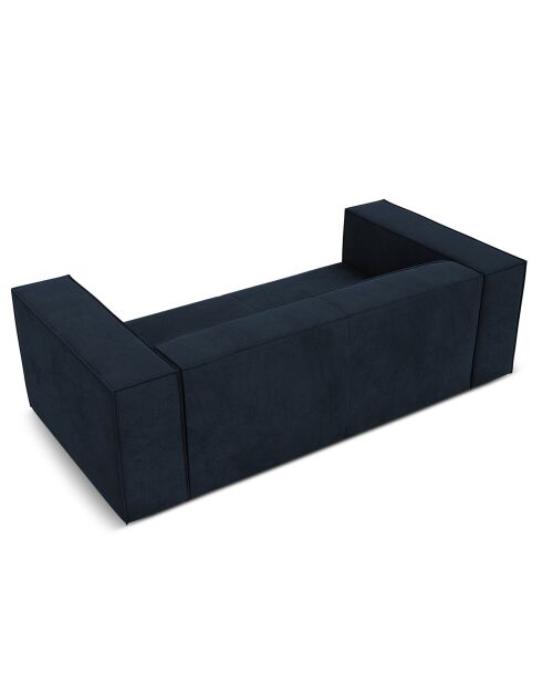 Canapé Madame 2 Places bleu foncé - 212x100x68 cm