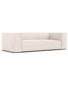 Canapé Madame 3 Places beige clair - 227x100x68 cm
