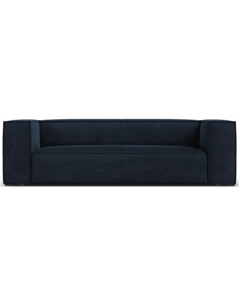 Canapé Madame 3 Places bleu foncé - 227x100x68 cm