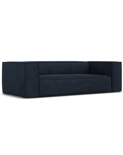 Canapé Madame 3 Places bleu foncé - 227x100x68 cm