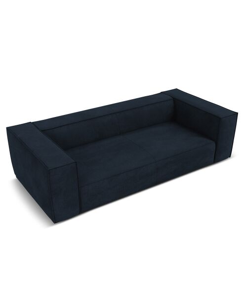 Canapé Madame 3 Places bleu foncé - 227x100x68 cm