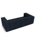 Canapé Madame 3 Places bleu foncé - 227x100x68 cm
