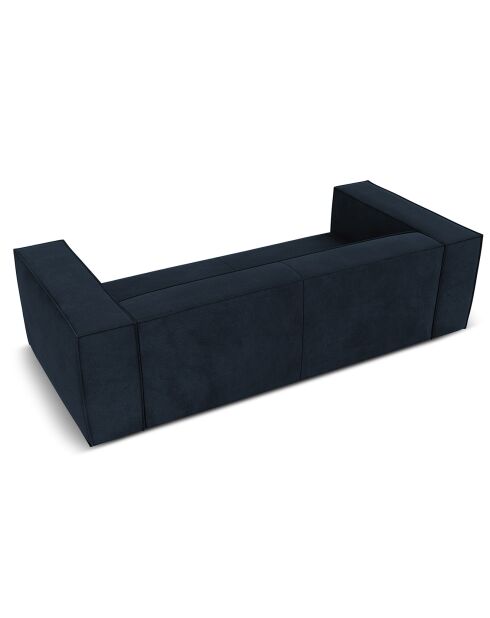 Canapé Madame 3 Places bleu foncé - 227x100x68 cm