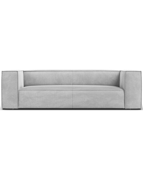 Canapé Madame 3 Places gris - 227x100x68 cm