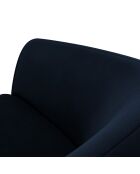 Canapé Velours Elara 2 Places bleu roi - 190x100x77 cm