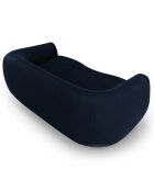 Canapé Velours Elara 3 Places bleu roi - 216x100x77 cm