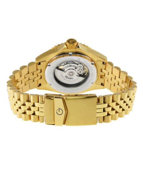 Montre Chambers Homme Automatique en Acier dorée