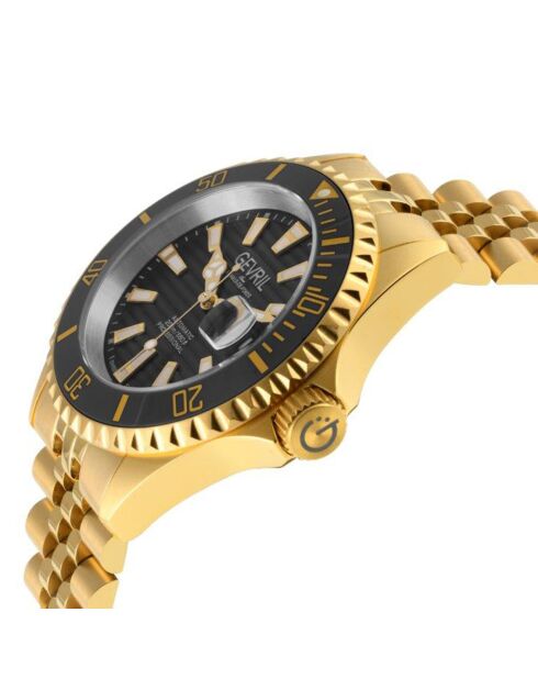 Montre Chambers Homme Automatique en Acier dorée