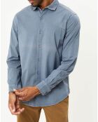 Chemise WaterLess Alpha Spread Colla bleue