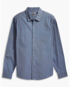 Chemise WaterLess Alpha Spread Colla bleue