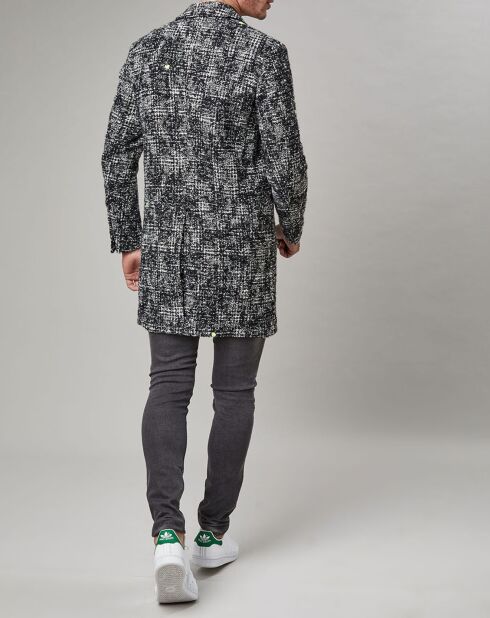Manteau Moucheté Gall gris