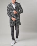 Manteau Moucheté Gall gris