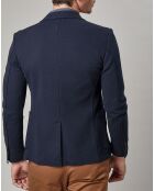 Veste Jersey Micro Oxford bleu marine