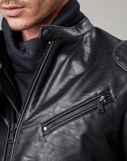 Blouson Motard noir