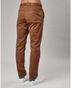 Pantalon Cut tabac