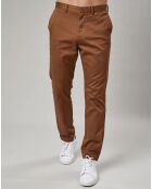 Pantalon Cut tabac