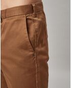 Pantalon Cut tabac