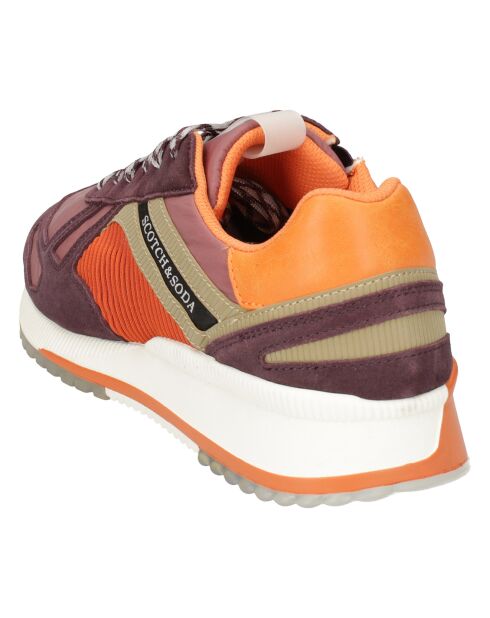 Sneakers Scott bordeaux/violet/orange