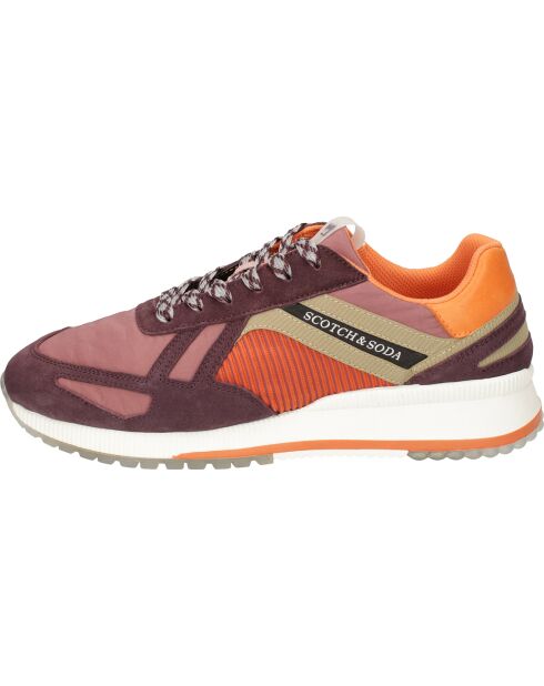 Sneakers Scott bordeaux/violet/orange