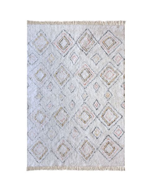 Alfombra Salford marfil/multicolor - 120x180 cm
